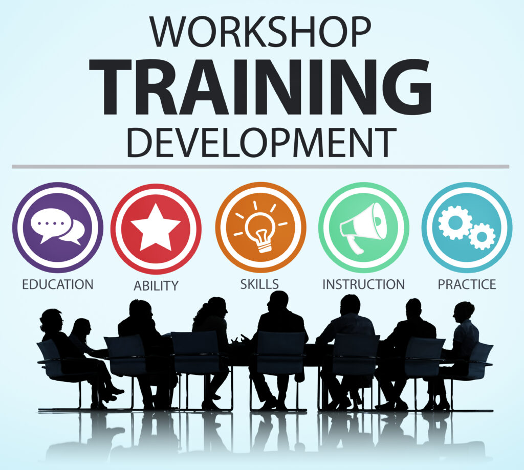 workshop training teaching development instruction concept